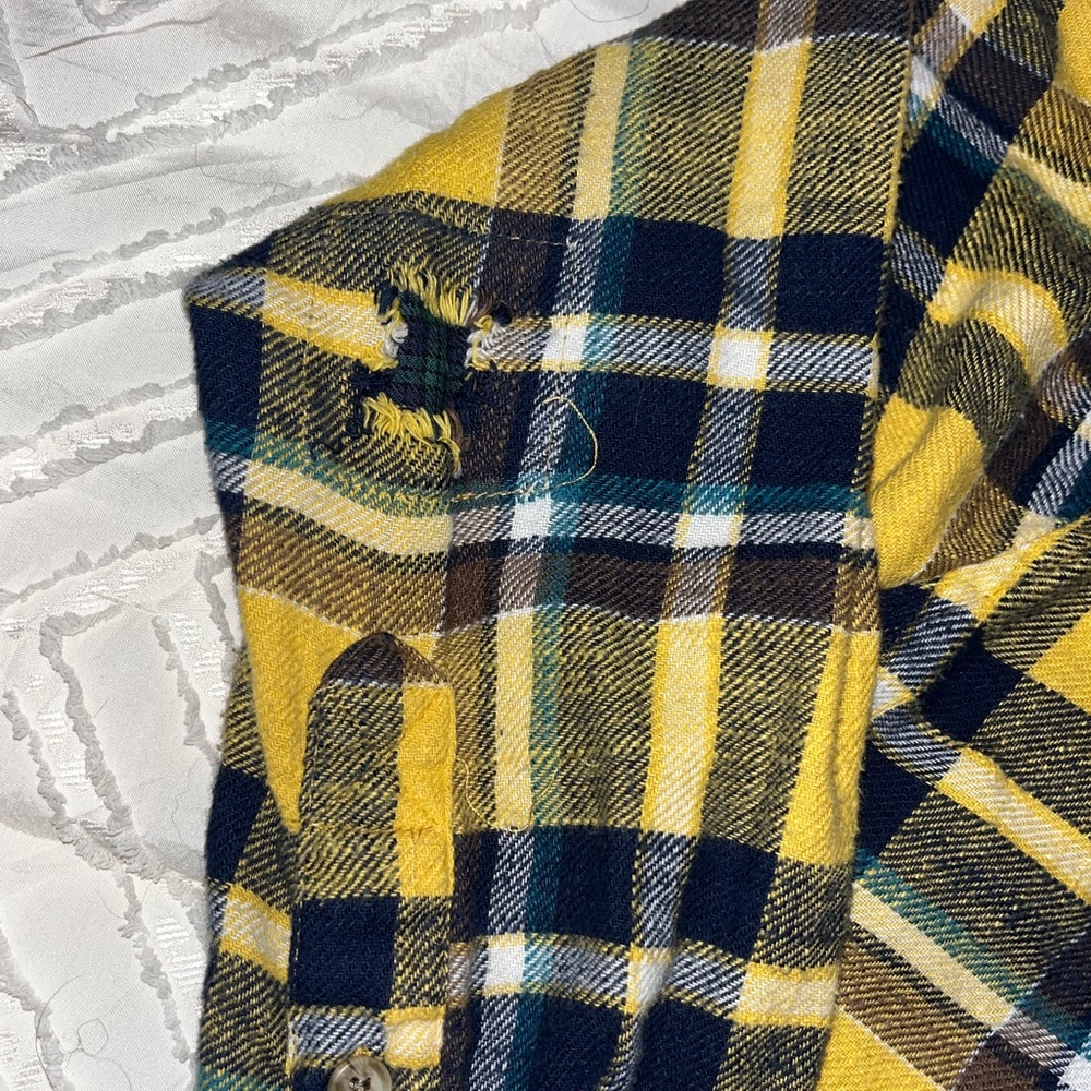 Cropped flannel - Picture 3 of 3